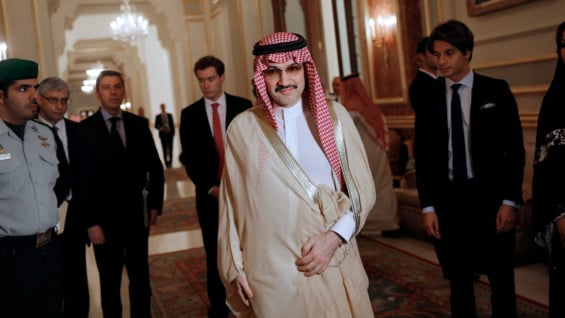 El príncipe Al Walid Ben Talal. Foto: AFP
