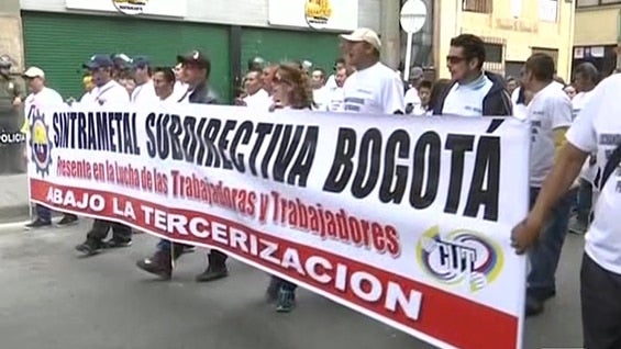 Los docentes aseguraron que si no hay acuerdo, el 6 de mayo se tomaran de nuevo Bogotá. Foto: NoticiasRCN.com