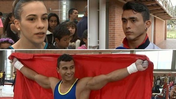 Jossimar Calvo, Javier Sandoval y Catalina Escobar. Foto: Noticias RCN.