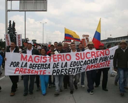 El Gobierno tendría deudas con el Magisterio desde hace más de 20 años. Foto:OFICIAL