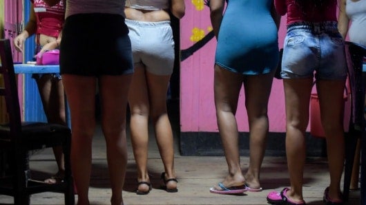 Se ven obligadas a prostituirse. Foto: AFP