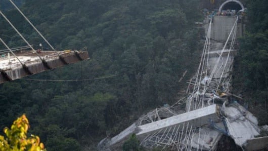 El puente Chirajara.