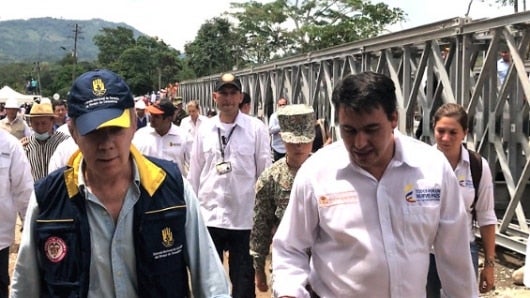 Puente Mocoa-Pitalito. Foto: Ministerio de Transporte.