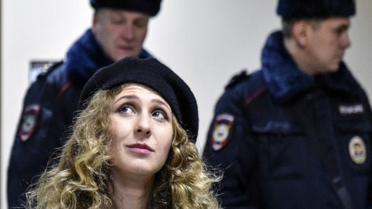 FOTO: Maria Aliojina de Pussy Riot