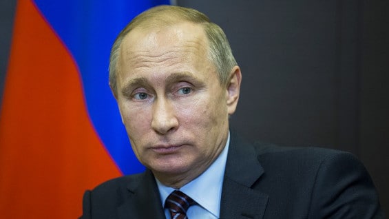 Vladimir Putin, presidente de Rusia. AFP
