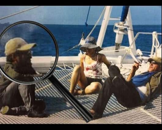 El rostro más claro es del personaje a la derecha, que sería Jesús Santrich / Noticias RCN