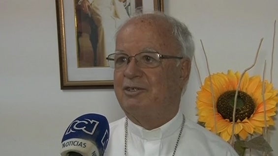 Monseñor Víctor Tamayo, obispo auxiliar de Barranquilla. Foto: NoticiasRCN.com