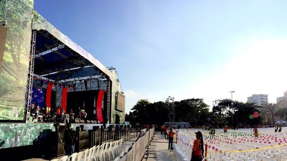 Preparativos Lectura del Bando. Foto: @Carnaval_SA