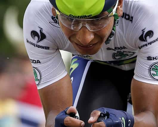 Nairo Quintana, ciclista boyacense. Foto: AFP