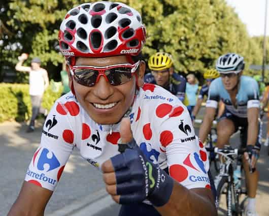 Nairo Quintana, subcampeón del Tour de Francia 2013. Foto: AFP
