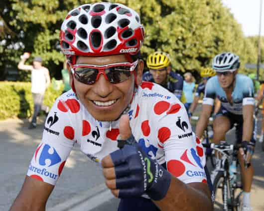 Nairo Quintana. AFP