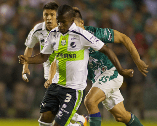 Quintero, de 26 años, llegó al equipo de Torreón para el Clausura. Foto: AFP