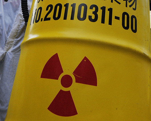 El camión transportaba una fuente de cobalto-60. Foto: AFP.