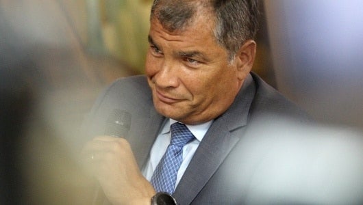Foto: Rafael Correa, expresidente de Ecuador / NoticiasRCN.com - AFP