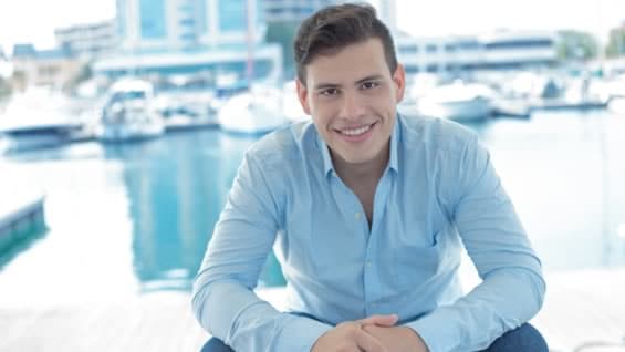 Rashid, cantante colombiano. Foto: oficial