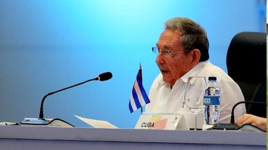 El presidente de Cuba, Raúl Castro. Foto: AFP