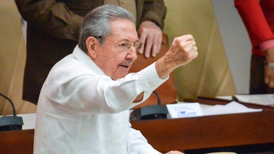 Raúl Castro, presidente de Cuba. Foto AFP