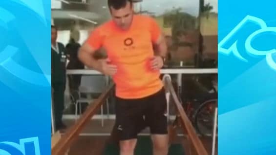 El exportero del América de Cali, Alexis Viera, fue víctima de un intento de atraco en Cali en el que recibió un disparo que lo dejó por varios meses en silla de ruedas. Foto Noticias RCN