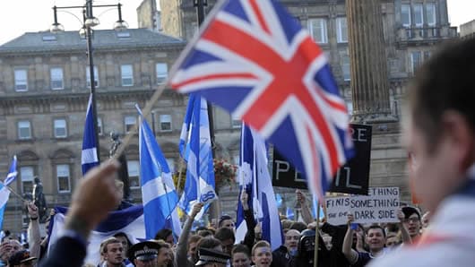 Todavía queda por conocer el voto en la capital escocesa. Foto: AFP