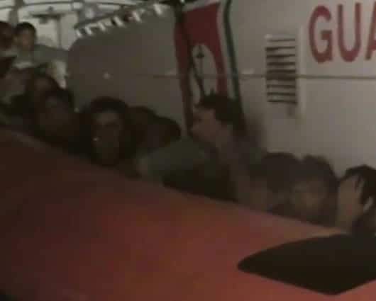 La tragedia podría repetirse, según lo advirtió el gobierno italiano. Foto: AFP.