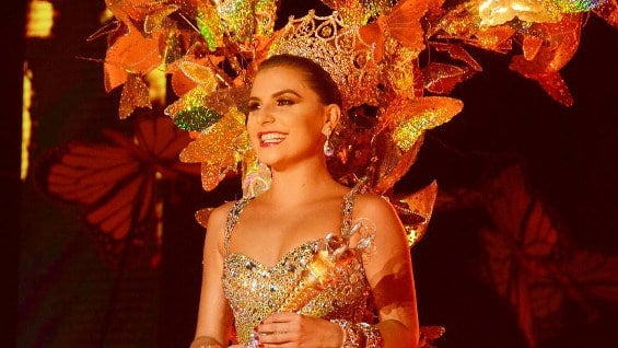 Reina del Carnaval de Barranquilla. Foto: @marcelagarciacp (Instagram)