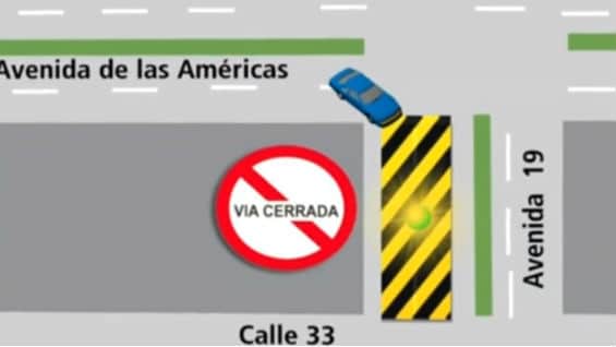 Cerrarán vías por reparación.