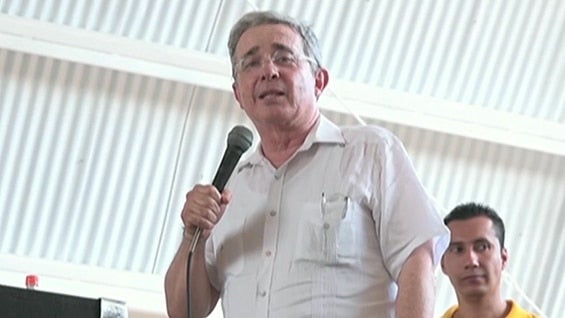 Àlvaro Uribe Vélez, senador. Foto: NoticiasRCN.com