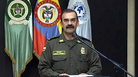 El director de la Policía Nacional, general Rodolfo Palomino. Foto Noticias RCN