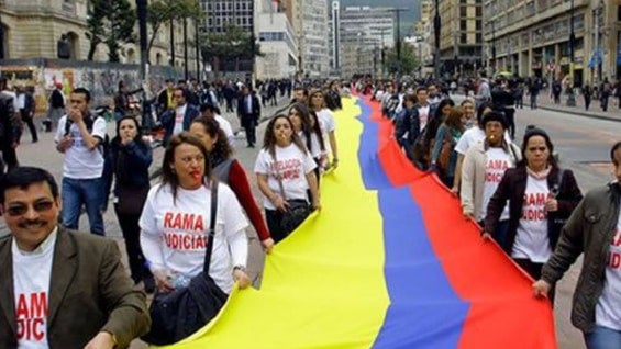 El gremio asegura que se han dejado de realizar más de 2.000 audiencias en todo el país.