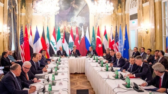 Reunión en Viena, Austria. Foto: AFP