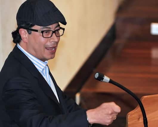 Gustavo Petro, alcalde de Bogotá: Foto: AFP