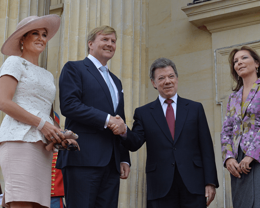 El sábado, la pareja real se desplazará hacia Venezuela. Foto: Oficial.