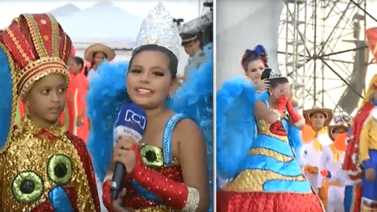 Antonella Barrios y Ronaldo Sandoval. Foto: NoticiasRCN.com