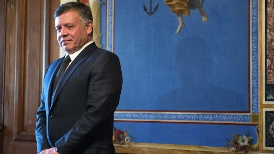 El rey jordano Abdalá II. Foto EFE