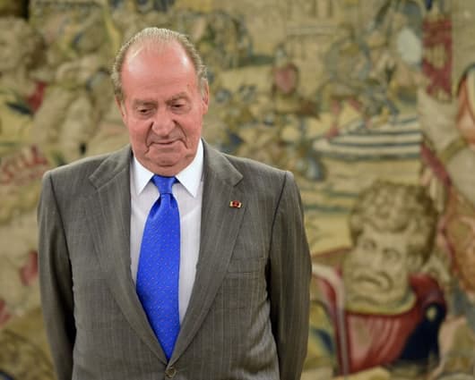 El rey Juan Carlos de España abdicó tras casi 40 años en el trono. Foto: AFP