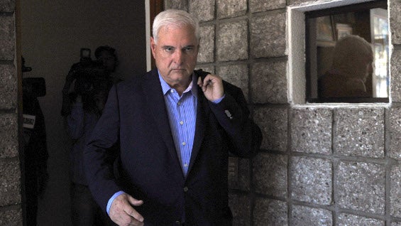 Ricardo Martinelli, expresidente de Panamá. Foto: AFP.