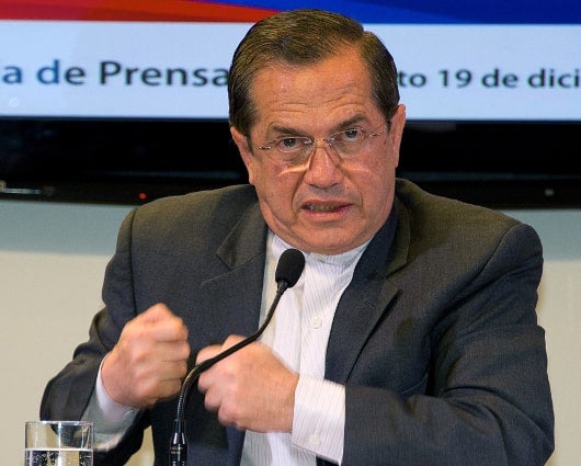 El canciller dijo que es posible que EE.UU. quiera entorpecer las relaciones entre Colombia y Ecuador. Foto: AFP