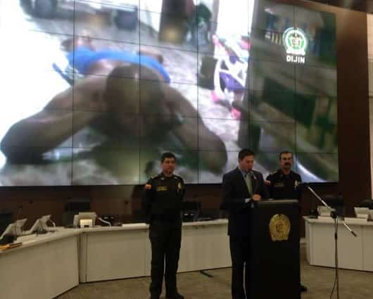 'Richard' o 'el capo' fue capturado por un comando de la Dijín de la Policía Nacional.