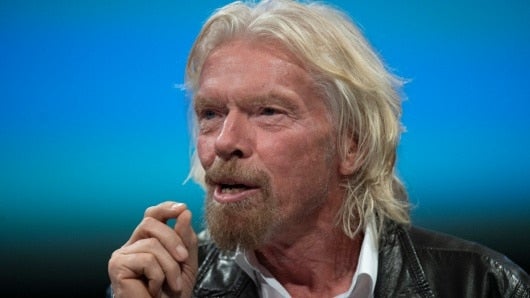Richard Branson. Foto: AFP