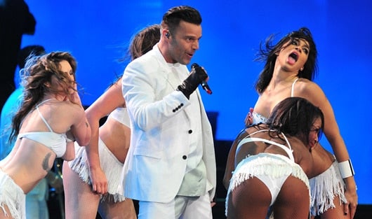 Ricky Martin, cantante puertorriqueño.