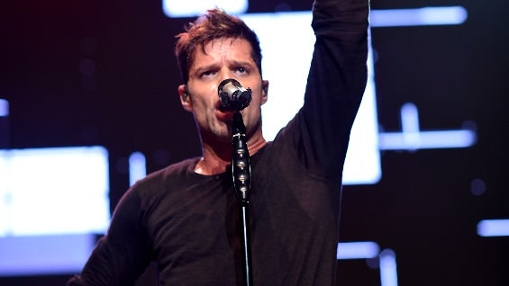 Ricky Martin, cantante puertorriqueño. Foto: AFP.