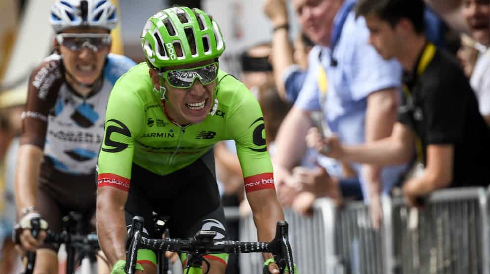Rigoberto Urán, subcampeón Tour de Francia 2017. Foto: Lionel Bonaventure / AFP