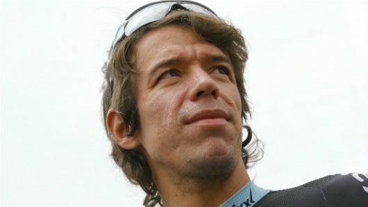 Urán reconoció que no será fácil atacar porque el Sky de Froome "es el equipo más fuerte" . Foto: LUK BENIES / AFP