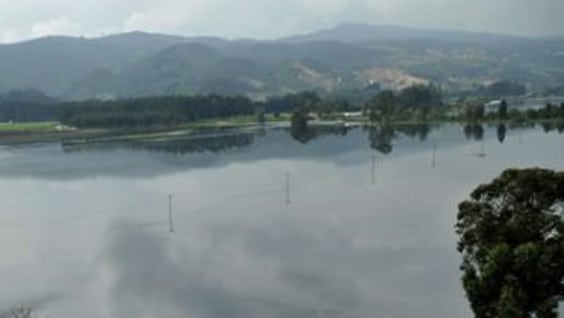 El aumento de nivel del río Bogotá se puede mantener durante el fin de semana. Foto: Noticias RCN.