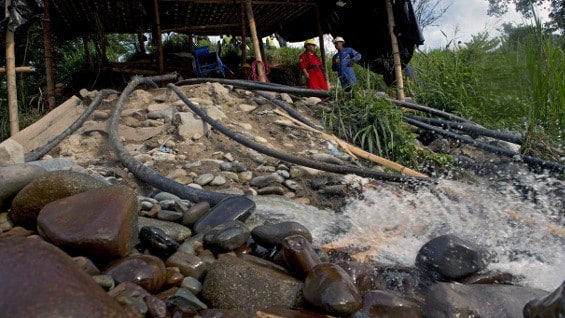 La tragedia ocurrió el miércoles de la semana pasada. Foto: AFP