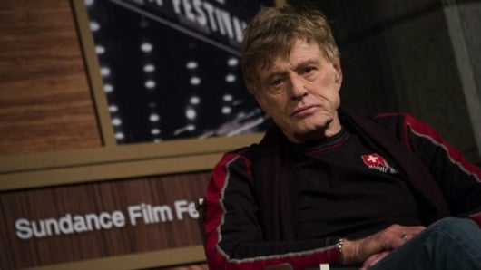 Robert Redford , actor, ecologista y director estadounidense. Foto: AFP.