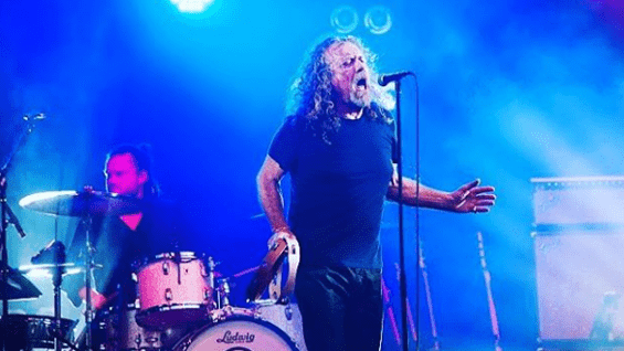 Robert Plant. Foto: @robertplantofficial en Instagram.
