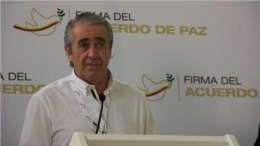 Roberto Menéndez, jefe de la Misión de Apoyo al Proceso de Paz de la Organización de los Estados Americanos. Foto: @MAPPOEA.