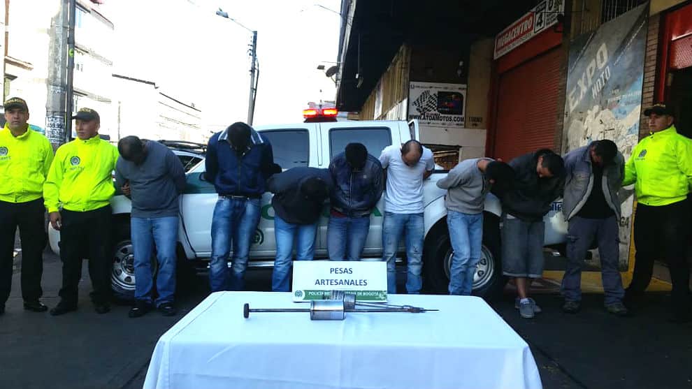 Capturan a ocho presuntos integrantes de una banda dedicada al robo de ...