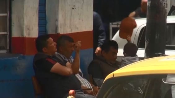 Los receptadores se ubicaban en la esquina de la calle 9 con carrera 16. Foto: NoticiasRCN